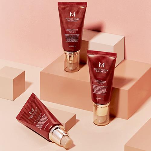 M Perfect Covering BB Cream SPF42 PA+++,No.21 Light Beige, 50ml