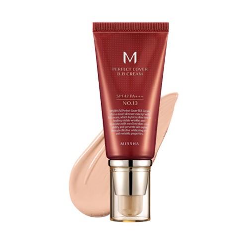 M Pefect Covering BB Cream SPF42 PA+++ , No.23 Natural Beige  the best Seller in global  50ml