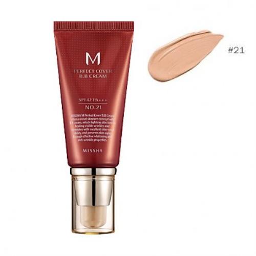 M Perfect Covering BB Cream No.21 Light Beige 50ml