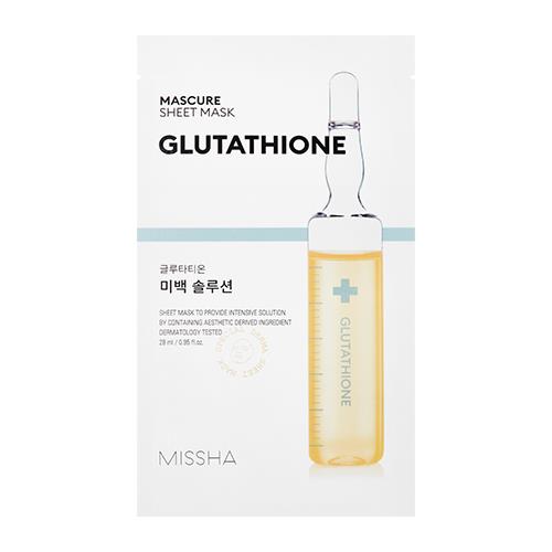 MASCURE Glutathione SHEET MASK 1pc