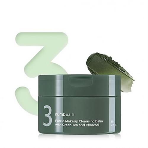 No.3 Pore & Makeup Cleansing Balm with Creen Tea and Charcoal 85g