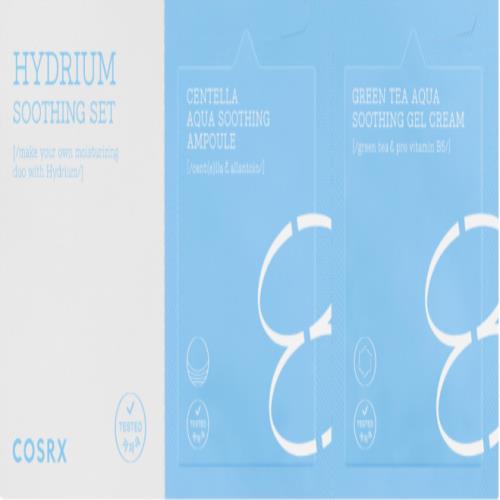 Hydrium  Soothing Sachet set  Soothing Ampoule 1.5ml Gel Cream 1.5ml